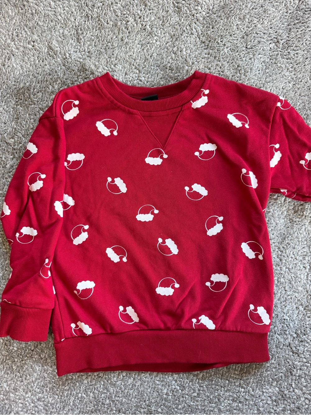Trilogy Red Santa Hat Sweater
